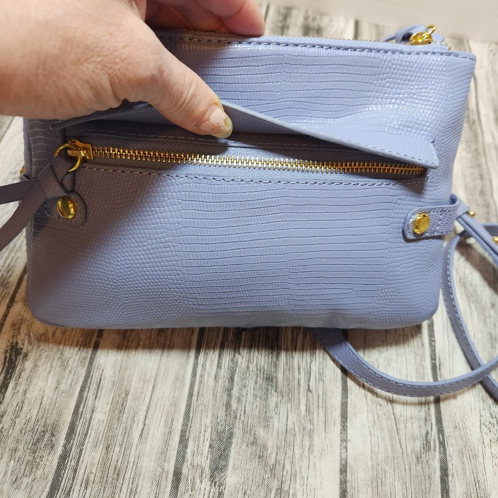 Joy Mangano lilac‎ crossbody - Picture 6 of 10